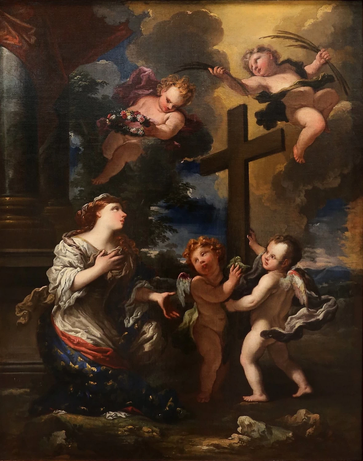 Colloquio della Maddalena con angeli